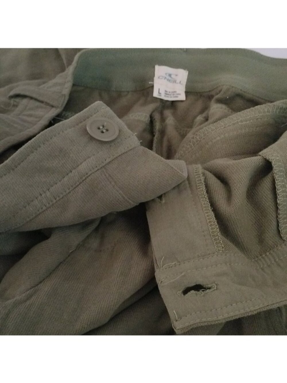 O'Neill Minerva Knit Pant with Enzyme Wash, Olivine, size Large - Picture 5 of 6
